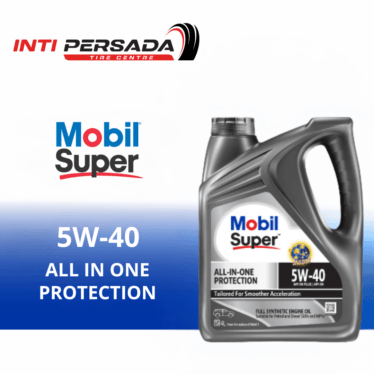 Oli Mesin - Mobil Super All In One Protection 5W-40 (4liter)