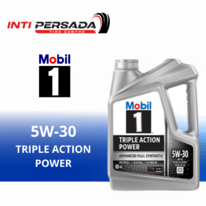 Oli Mesin - Mobil 1 Triple Action Power 5W-30 (4liter)